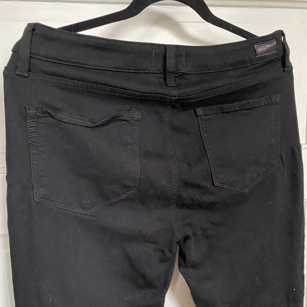 NWOT Paige Verdugo ankle destructed black jeans - Picture 10 of 11
